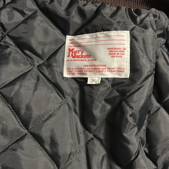 Wool varsity jacket - Picture 2 of 5